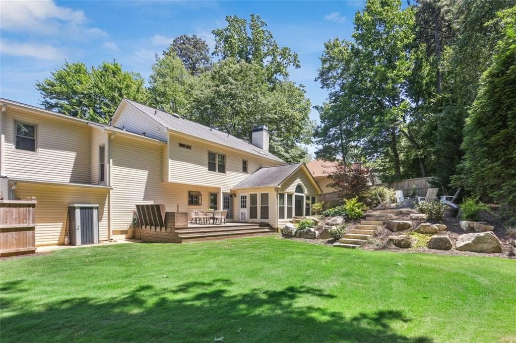 4 bedroom, 3 bathroom, 3,235 sq ft single family residence sold at 3837 FENWAY Crossing, Marietta, GA 30062