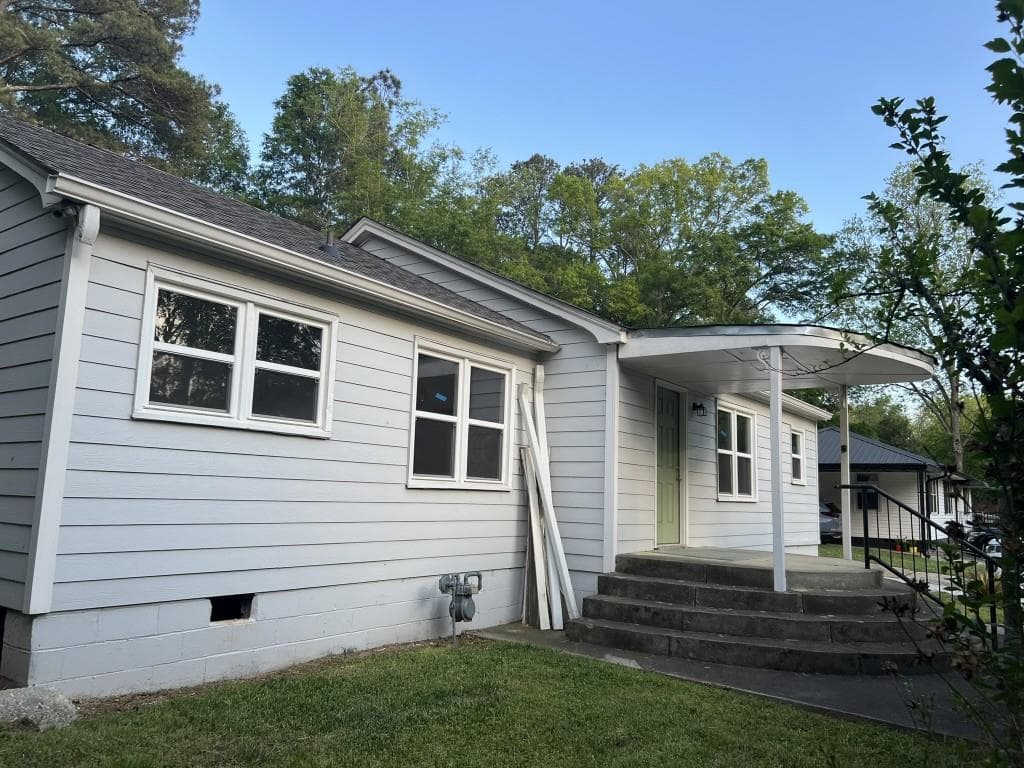3 bedroom, 1 bathroom single family residence sold at 3831 Dillard Street, Powder Springs, GA 30127