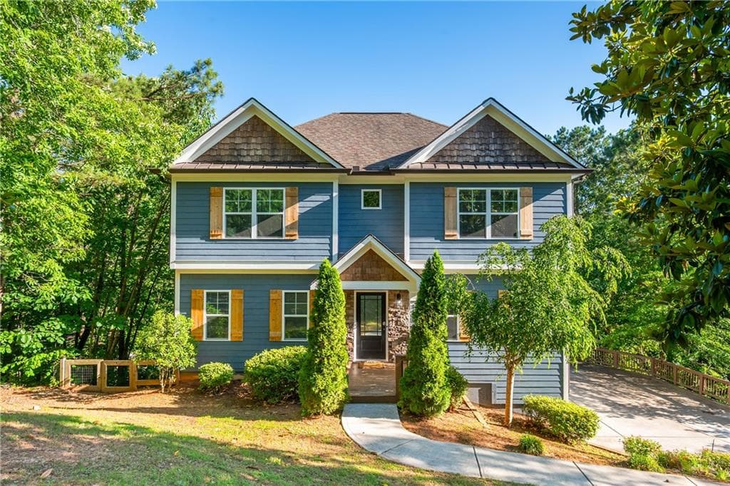 4 bedroom, 4 bathroom, 2,575 sq ft single family residence sold at 1496 Shadowrock Drive, Marietta, GA 30062