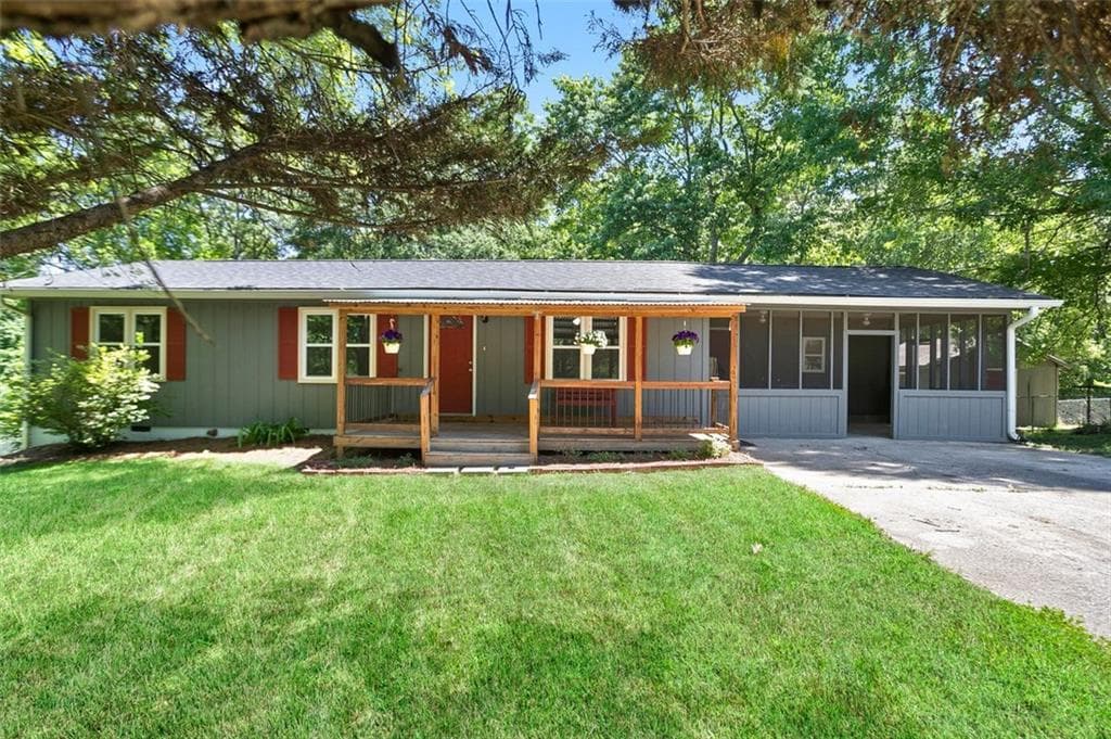 3 bedroom, 2 bathroom single family residence sold at 444 Polk Lane, Dallas, GA 30132