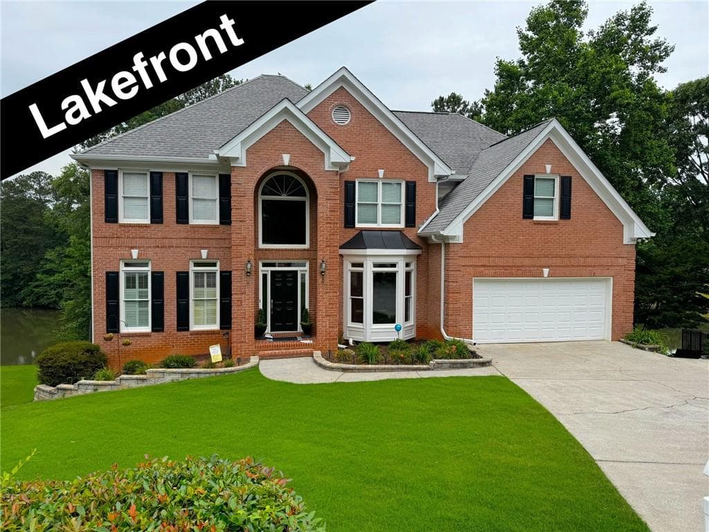 5 bedroom, 5 bathroom single family residence sold at 335 Lake Bluff Court, Suwanee, GA 30024