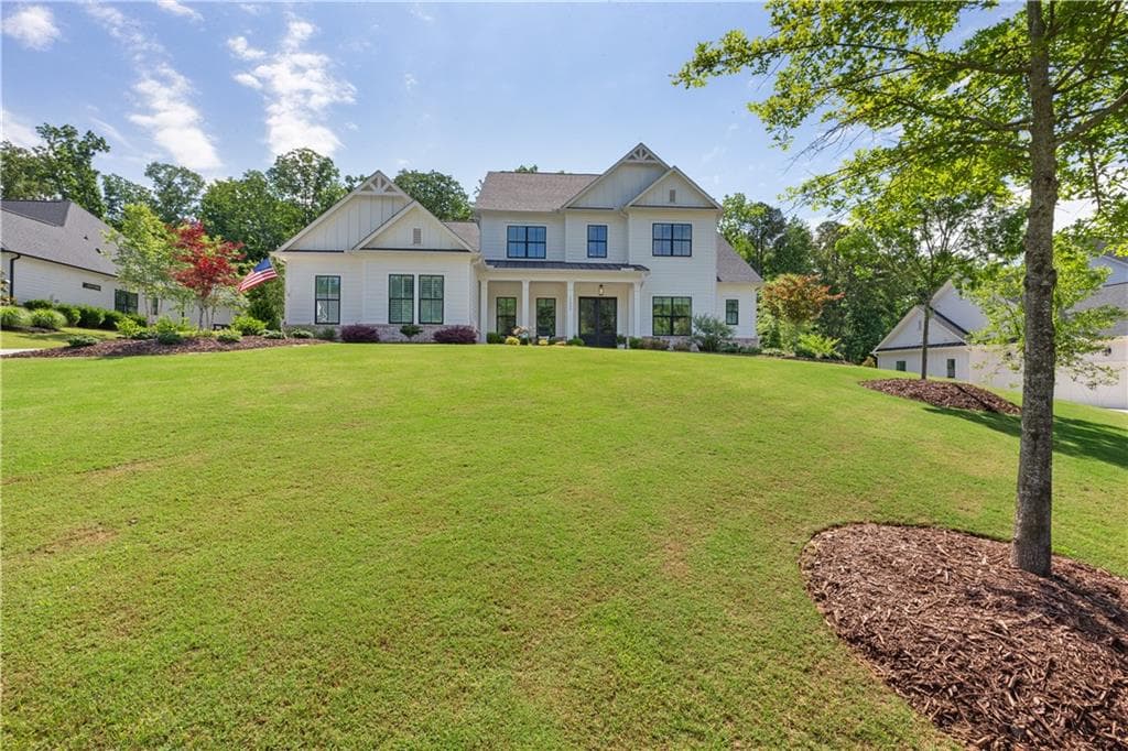 5 bedroom, 6 bathroom, 4,264 sq ft single family residence sold at 15800 Burdette Court, Milton, GA 30004