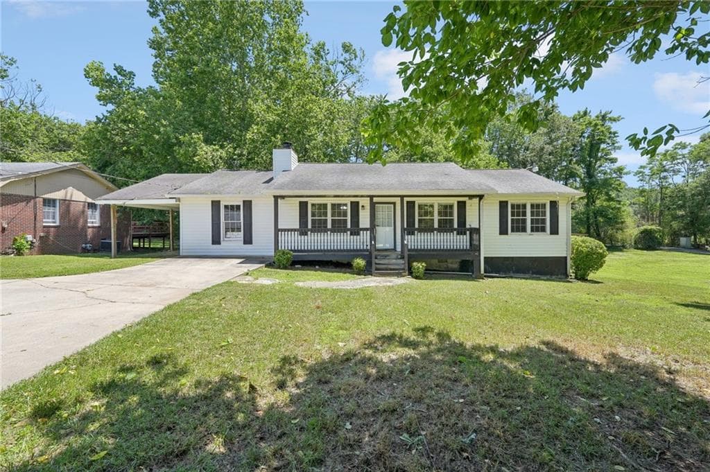 4 bedroom, 3 bathroom single family residence sold at 3388 Hamilton Mill Road, Buford, GA 30519