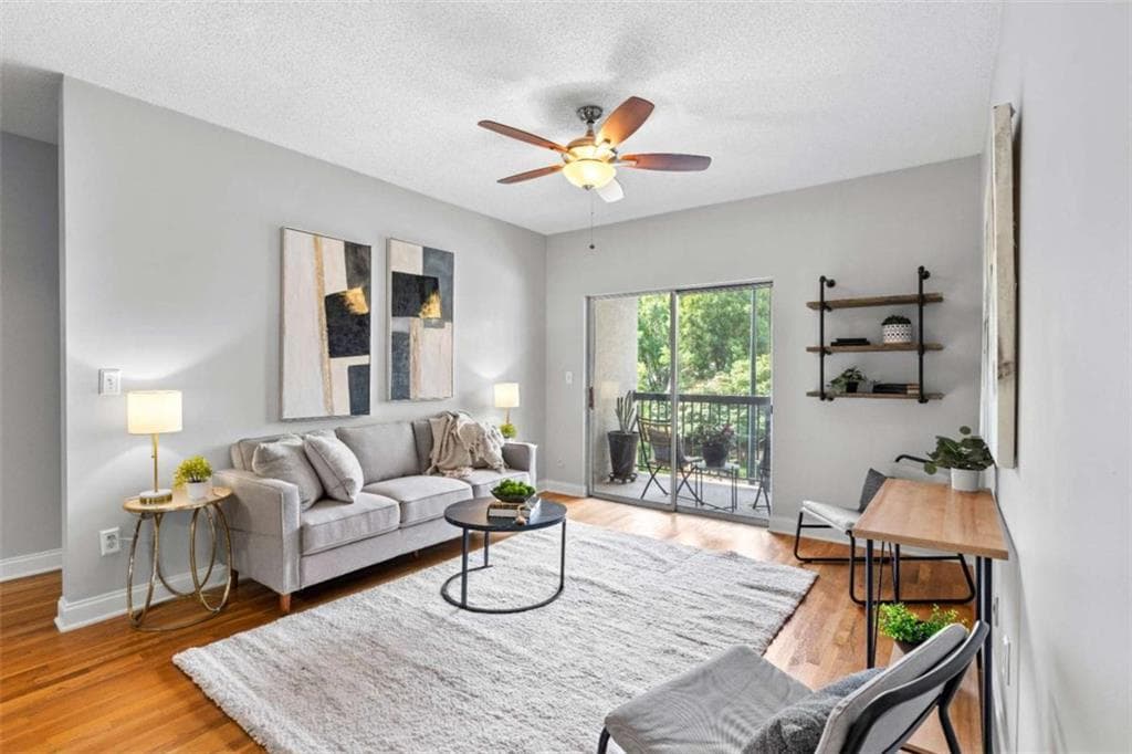 2 bedroom, 2 bathroom, 1,119 sq ft condominium sold at 1075 Peachtree Walk A-307, Atlanta, GA 30309