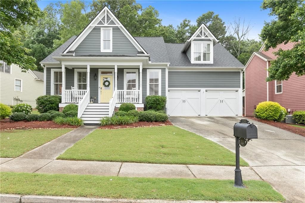 4 bedroom, 3 bathroom, 2,500 sq ft single family residence sold at 7246 Grand Reunion Drive, Hoschton, GA 30548
