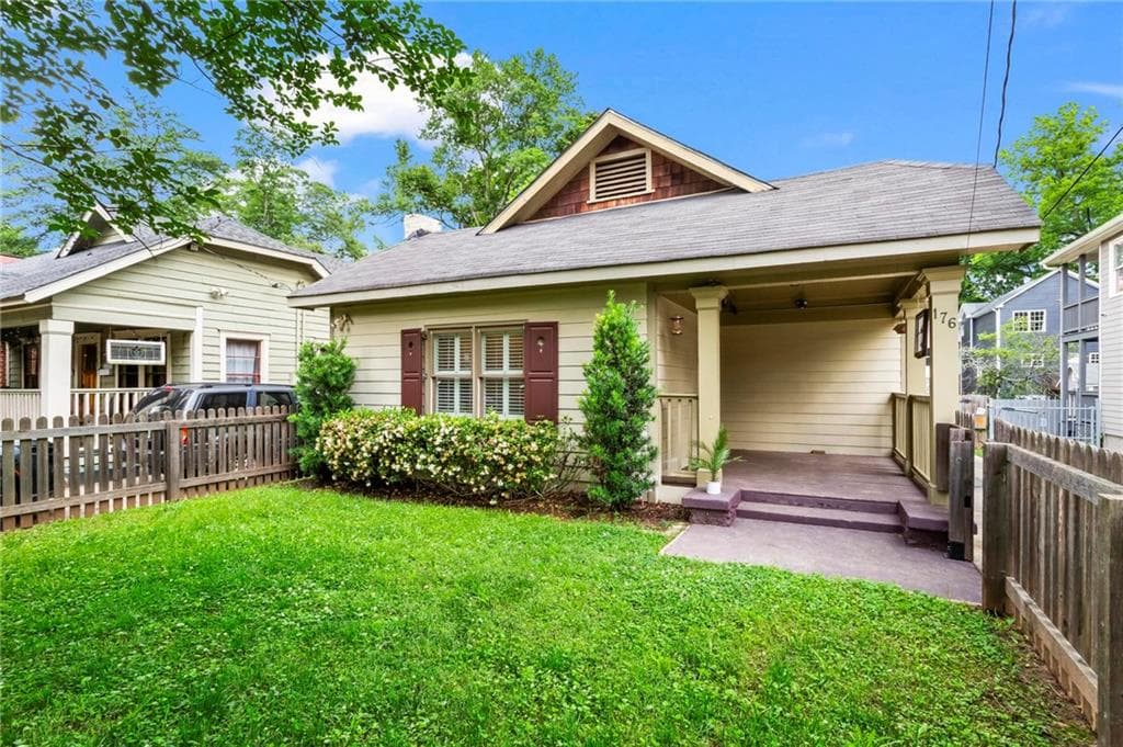 3 bedroom, 2 bathroom, 1,393 sq ft single family residence sold at 176 Ormond Street, Atlanta, GA 30315