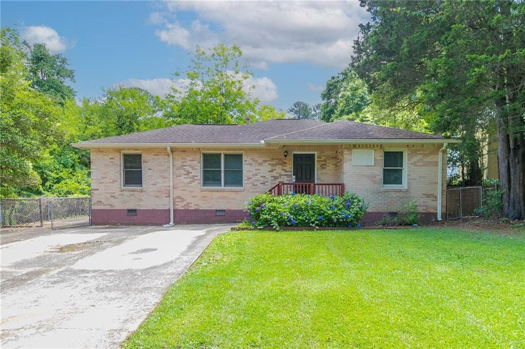 4 bedroom, 2 bathroom, 1,485 sq ft single family residence sold at 61 Springside Drive, Atlanta, GA 30354