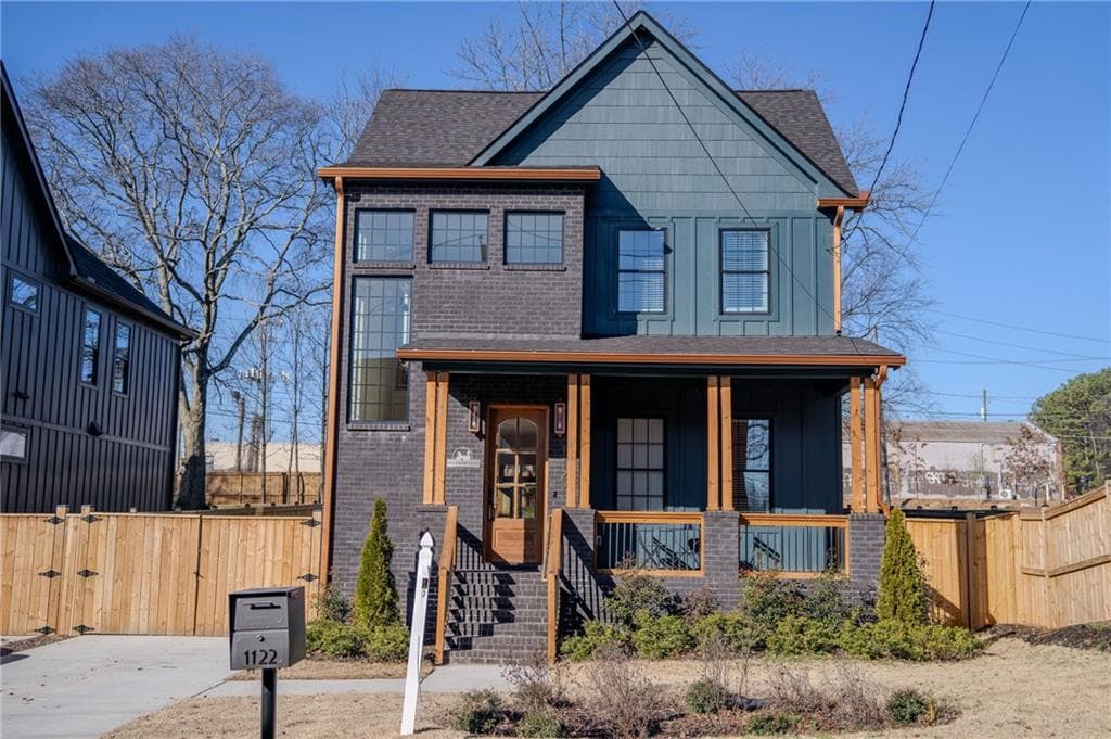 4 bedroom, 5 bathroom, 2,501 sq ft single family residence sold at 1122 Rice Street, Atlanta, GA 30318