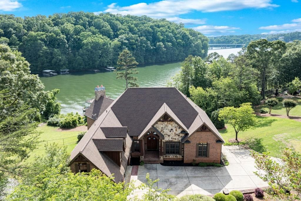 5 bedroom, 6 bathroom, 5,728 sq ft single family residence sold at 2255 Boy Scout Camp Road, Gainesville, GA 30501