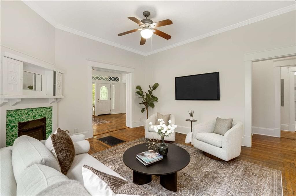 4 bedroom, 2 bathroom, 1,880 sq ft single family residence sold at 120 Warren Street, Atlanta, GA 30317