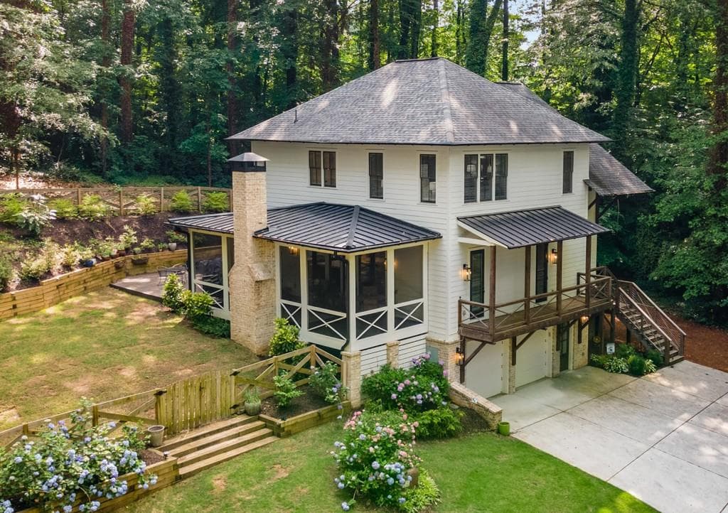 5 bedroom, 5 bathroom single family residence sold at 1461 Bubbling Creek Road, Brookhaven, GA 30319