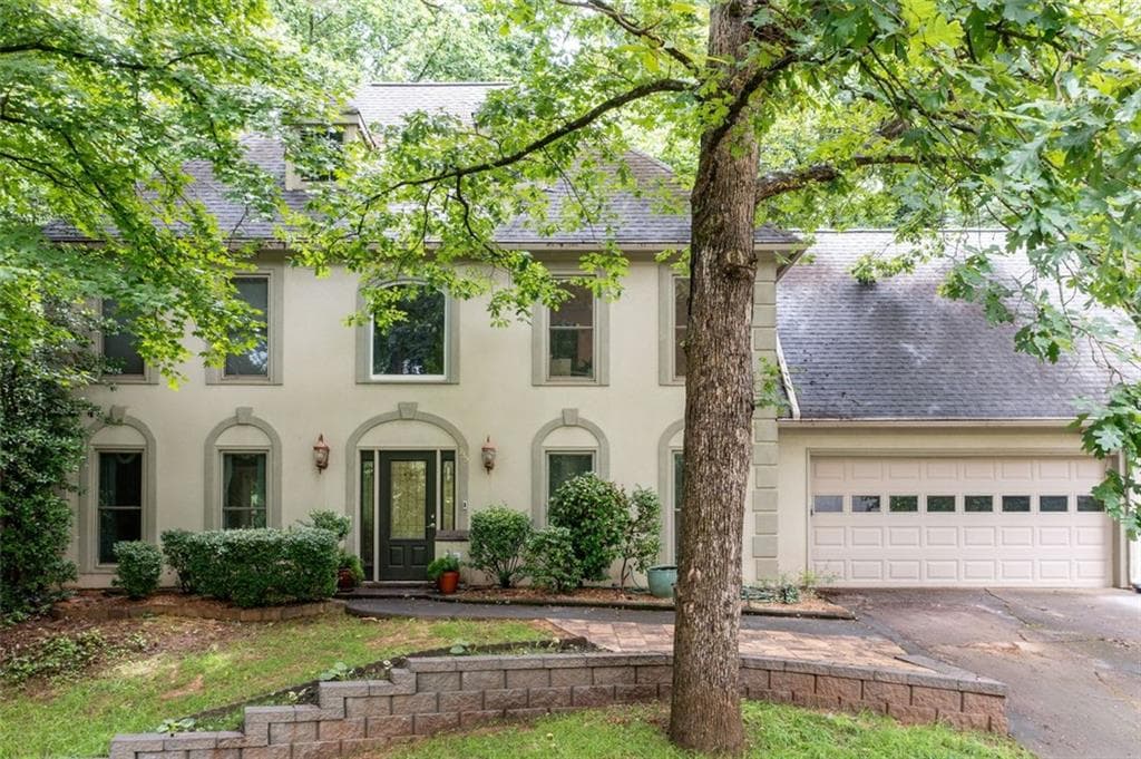 5 bedroom, 3 bathroom, 2,623 sq ft single family residence sold at 735 Wood Valley Trace, Roswell, GA 30076