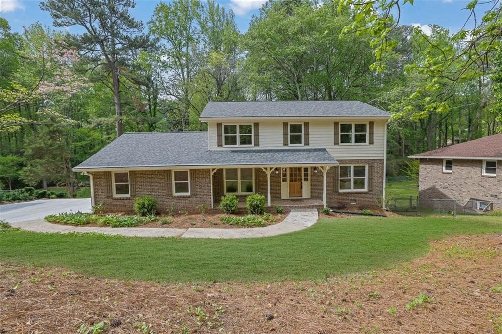 5 bedroom, 4 bathroom, 3,623 sq ft single family residence sold at 3512 Hidden Acres Drive, Atlanta, GA 30340