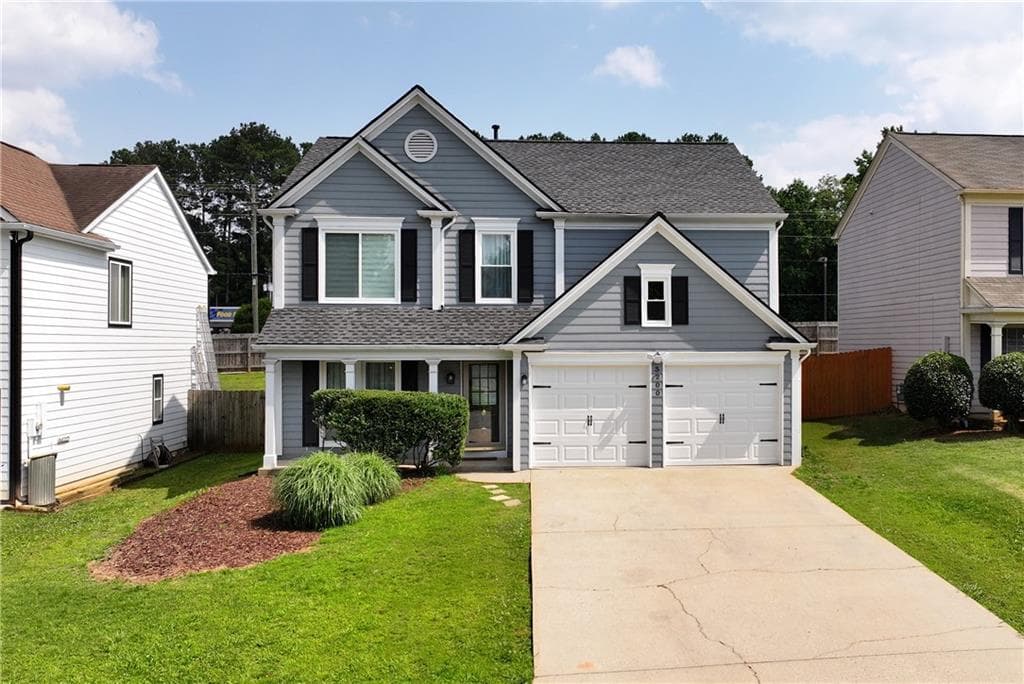 3 bedroom, 3 bathroom, 2,168 sq ft single family residence sold at 3200 Binghampton Lane, Lawrenceville, GA 30044