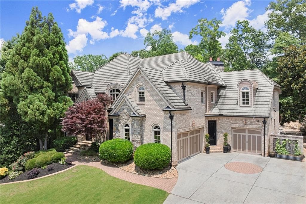 6 bedroom, 8 bathroom, 7,193 sq ft single family residence sold at 4105 Cougar Point, Marietta, GA 30066