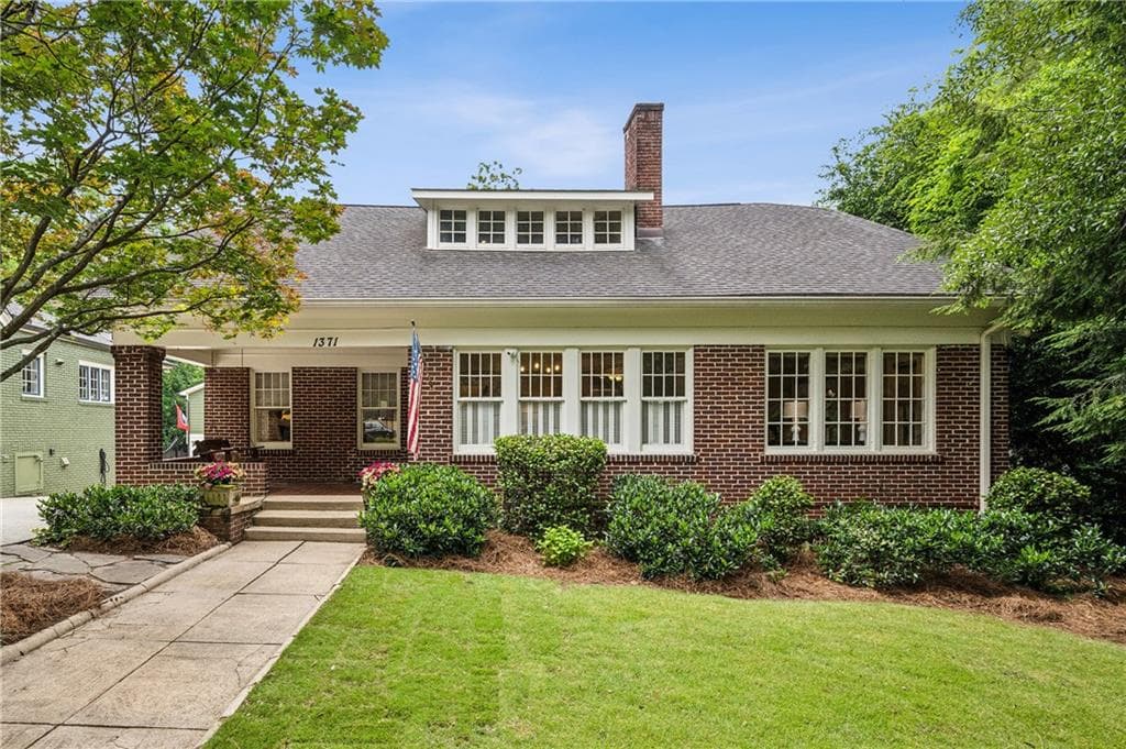 4 bedroom, 5 bathroom, 4,736 sq ft single family residence sold at 1371 N Highland Avenue, Atlanta, GA 30306