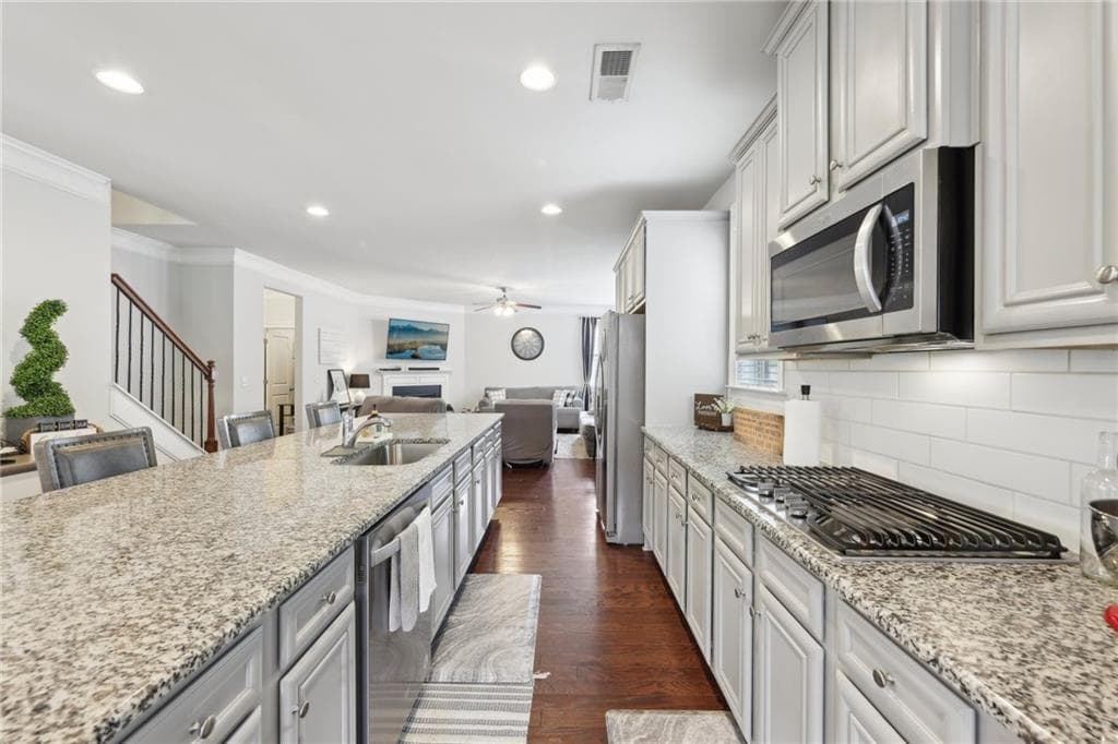 6 bedroom, 4 bathroom, 3,924 sq ft single family residence sold at 3748 Spring Place Court, Loganville, GA 30052