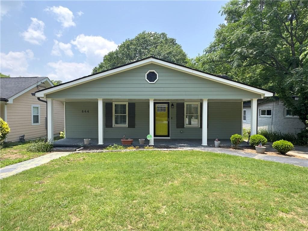 4 bedroom, 3 bathroom, 1,690 sq ft single family residence sold at 644 ALBERT Street, Atlanta, GA 30318