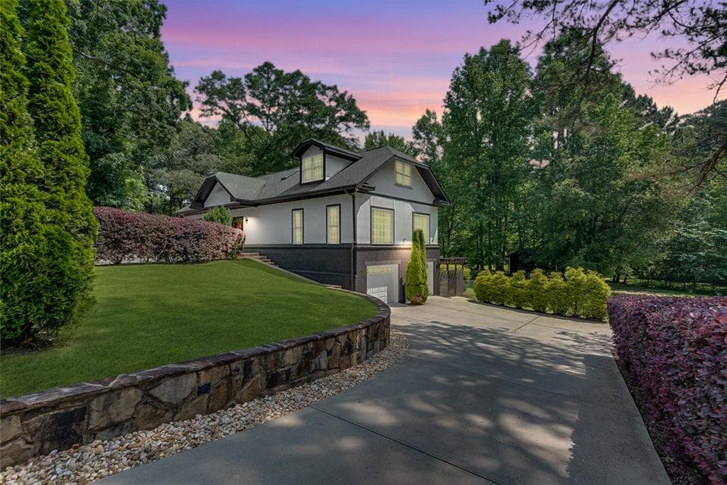 4 bedroom, 4 bathroom, 4,037 sq ft single family residence sold at 14440 Cogburn Road, Alpharetta, GA 30004