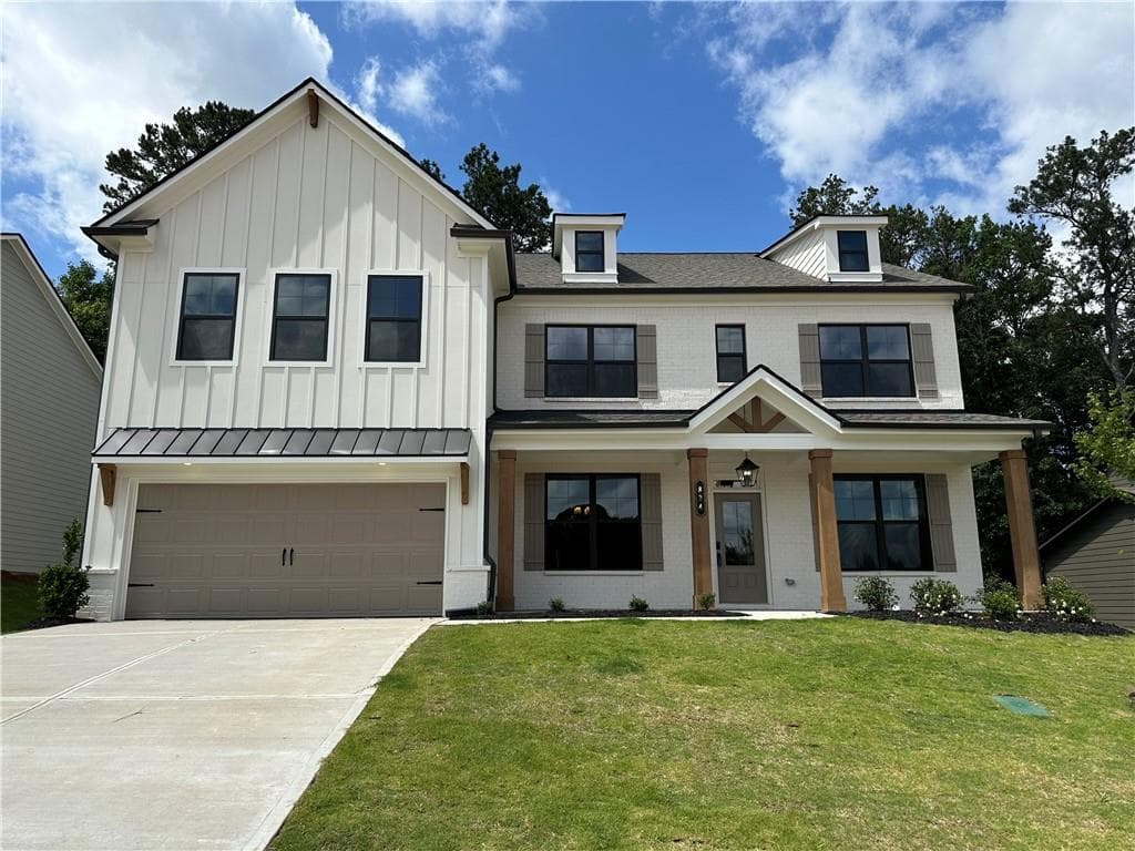 5 bedroom, 4 bathroom, 3,393 sq ft single family residence sold at 824 Winding Rose Drive, Hoschton, GA 30548