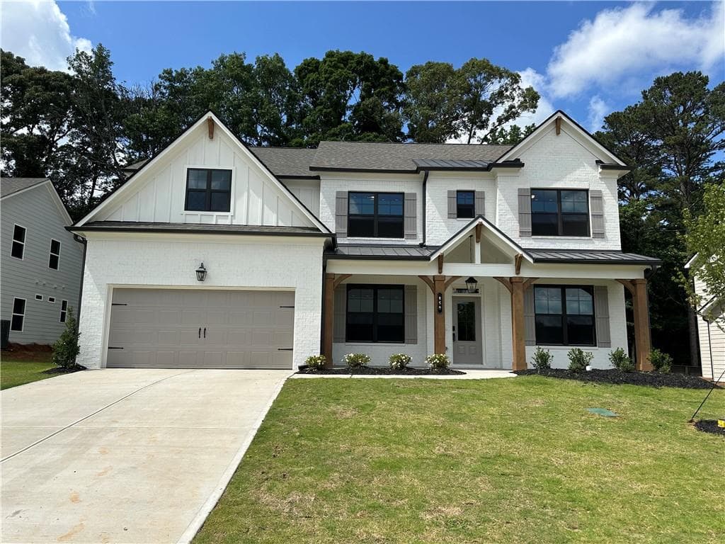 5 bedroom, 4 bathroom, 3,445 sq ft single family residence sold at 850 Winding Rose Drive, Hoschton, GA 30548