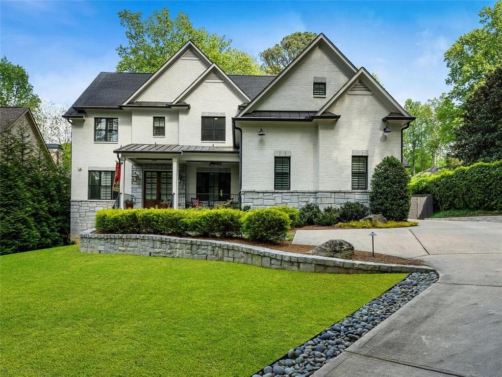 6 bedroom, 7 bathroom, 6,441 sq ft single family residence sold at 4225 Wieuca Road, Atlanta, GA 30342