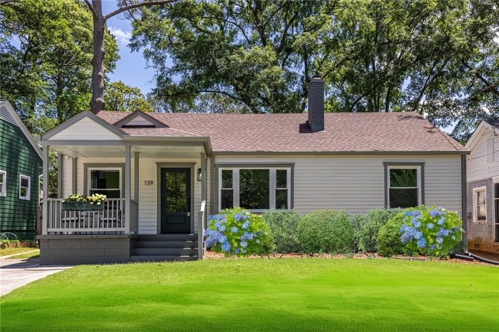 3 bedroom, 2 bathroom single family residence sold at 139 Sisson Avenue, Atlanta, GA 30317