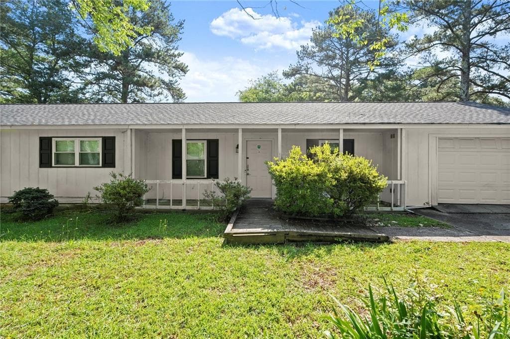 3 bedroom, 2 bathroom, 1,242 sq ft single family residence sold at 1799 Harmony Road, Powder Springs, GA 30127