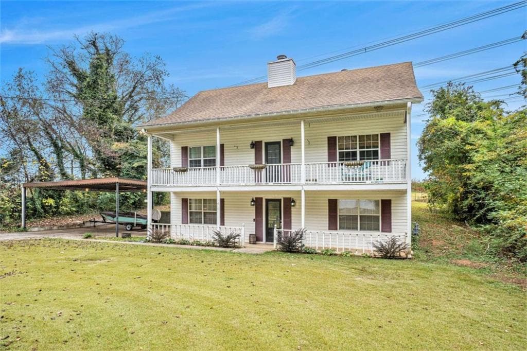 3 bedroom, 2 bathroom, 2,400 sq ft single family residence sold at 4141 Willow Ridge Road, Douglasville, GA 30135