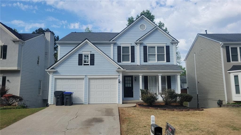 3 bedroom, 3 bathroom, 2,024 sq ft single family residence sold at 3045 Binghampton Lane, Lawrenceville, GA 30044