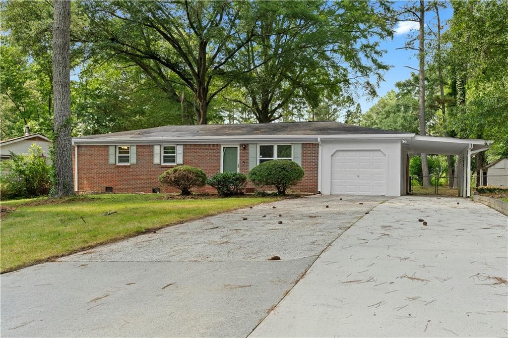3 bedroom, 2 bathroom, 1,056 sq ft single family residence sold at 3152 Ridgecrest Drive, Powder Springs, GA 30127