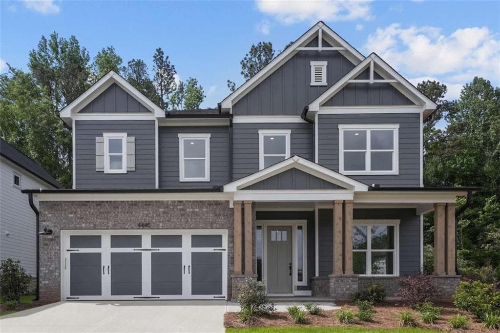 5 bedroom, 4 bathroom, 2,676 sq ft single family residence sold at 4445 Beechnut Circle, Cumming, GA 30028