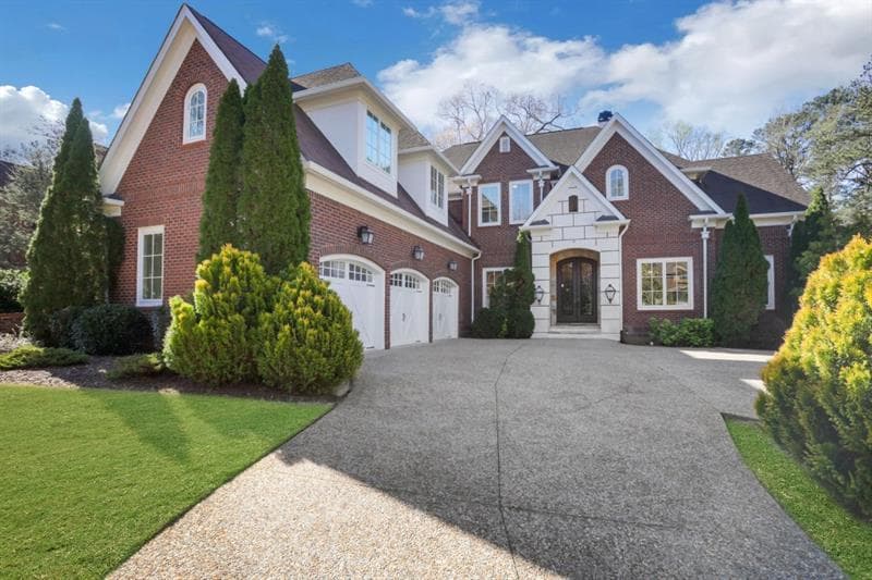 6 bedroom, 8 bathroom, 7,269 sq ft single family residence sold at 821 Camden Park Court, Atlanta, GA 30342
