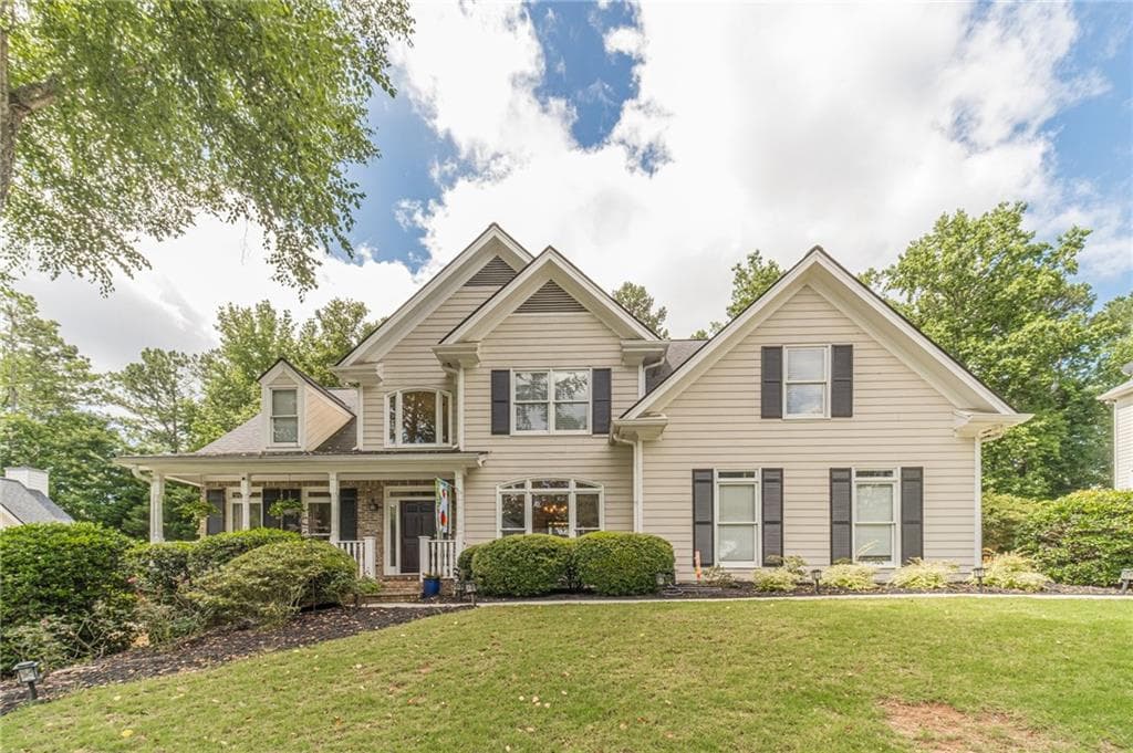 5 bedroom, 5 bathroom, 4,591 sq ft single family residence sold at 1461 Radstone Drive, Lawrenceville, GA 30044