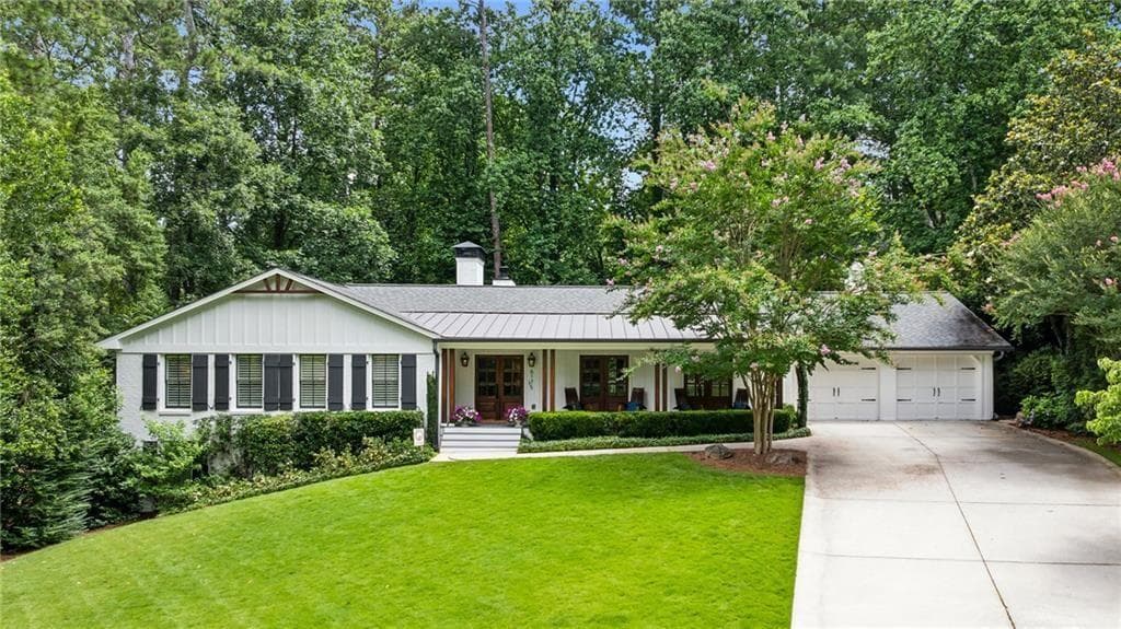 5 bedroom, 5 bathroom, 4,087 sq ft single family residence sold at 6175 Weatherly Drive, Sandy Springs, GA 30328