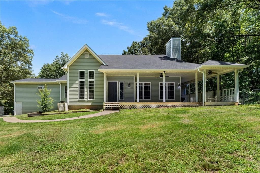 6 bedroom, 4 bathroom, 3,850 sq ft single family residence sold at 1294 Abrams Road, Silver Creek, GA 30173