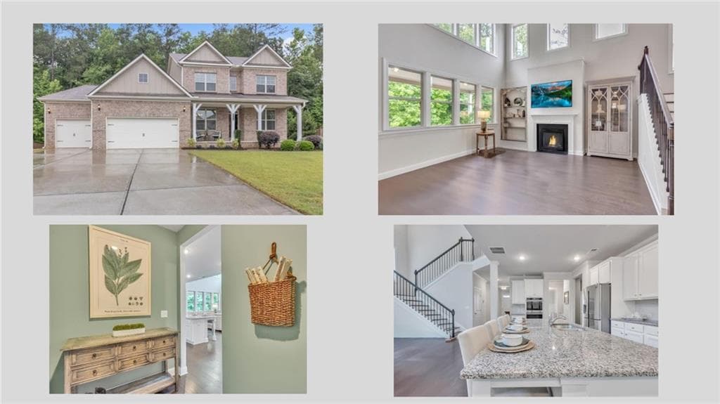 4 bedroom, 3 bathroom, 3,065 sq ft single family residence sold at 6179 Ashbranch Drive, Acworth, GA 30101
