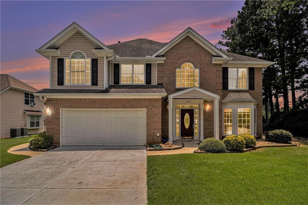 4 bedroom, 3 bathroom, 2,599 sq ft single family residence sold at 1900 Green Oak Circle, Lawrenceville, GA 30043