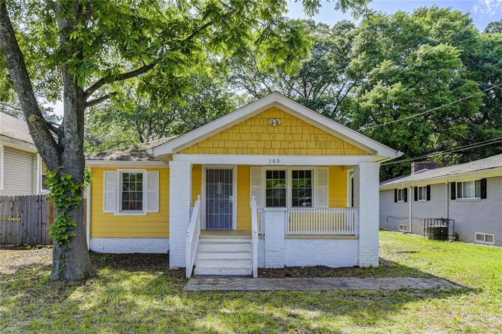 4 bedroom, 3 bathroom, 1,428 sq ft single family residence sold at 103 Chicamauga Avenue, Atlanta, GA 30314