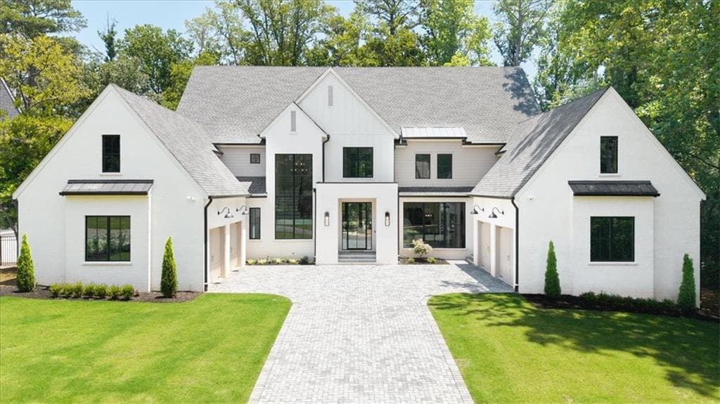 7 bedroom, 9 bathroom, 9,383 sq ft single family residence sold at 4785 Merlendale Court, Atlanta, GA 30327