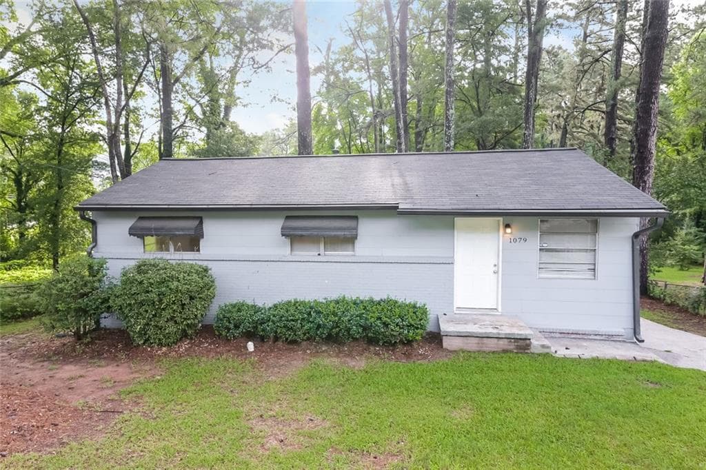 3 bedroom, 1 bathroom, 1,008 sq ft single family residence sold at 1079 Stonewall Drive, Atlanta, GA 30315