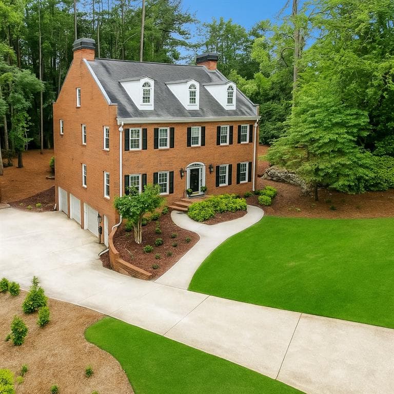 5 bedroom, 5 bathroom, 6,779 sq ft single family residence sold at 4250 Green Ridge Drive, Marietta, GA 30062