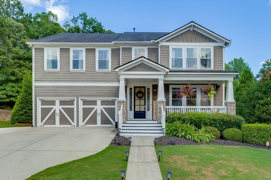 5 bedroom, 5 bathroom, 5,698 sq ft single family residence sold at 6142 Baybrook Trace, Hoschton, GA 30548
