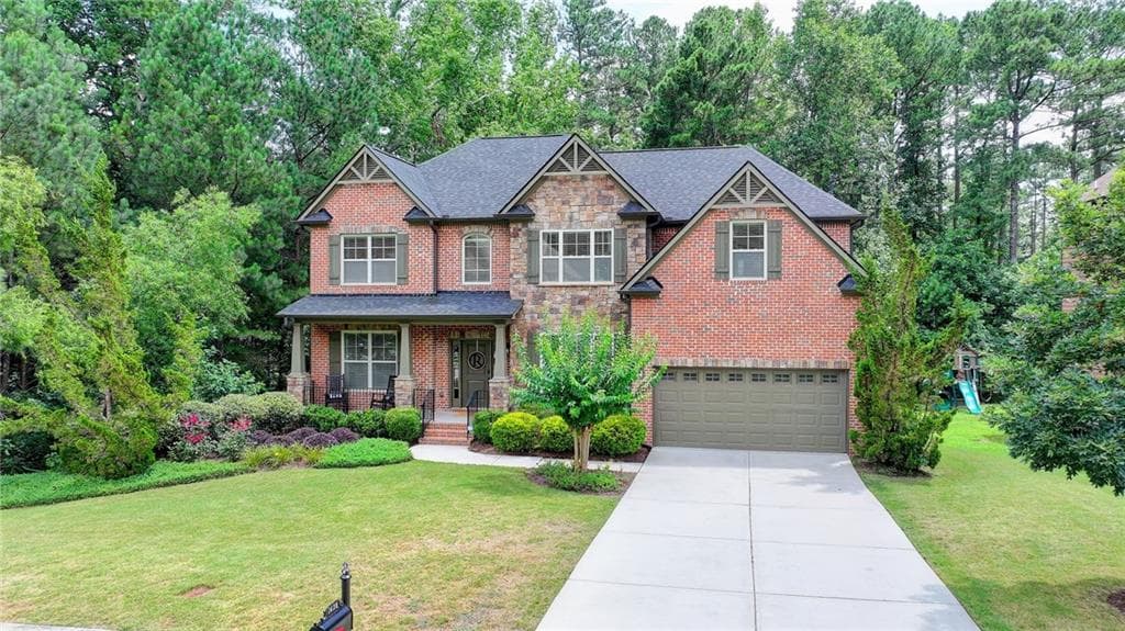 5 bedroom, 4 bathroom, 3,495 sq ft single family residence sold at 1438 Mill Pointe Court, Lawrenceville, GA 30043