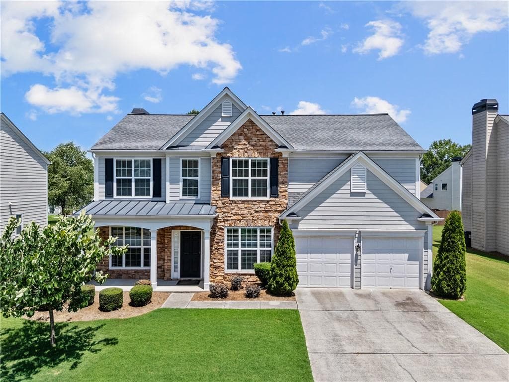 4 bedroom, 3 bathroom, 2,288 sq ft single family residence sold at 8080 Friarbridge Drive, Suwanee, GA 30024