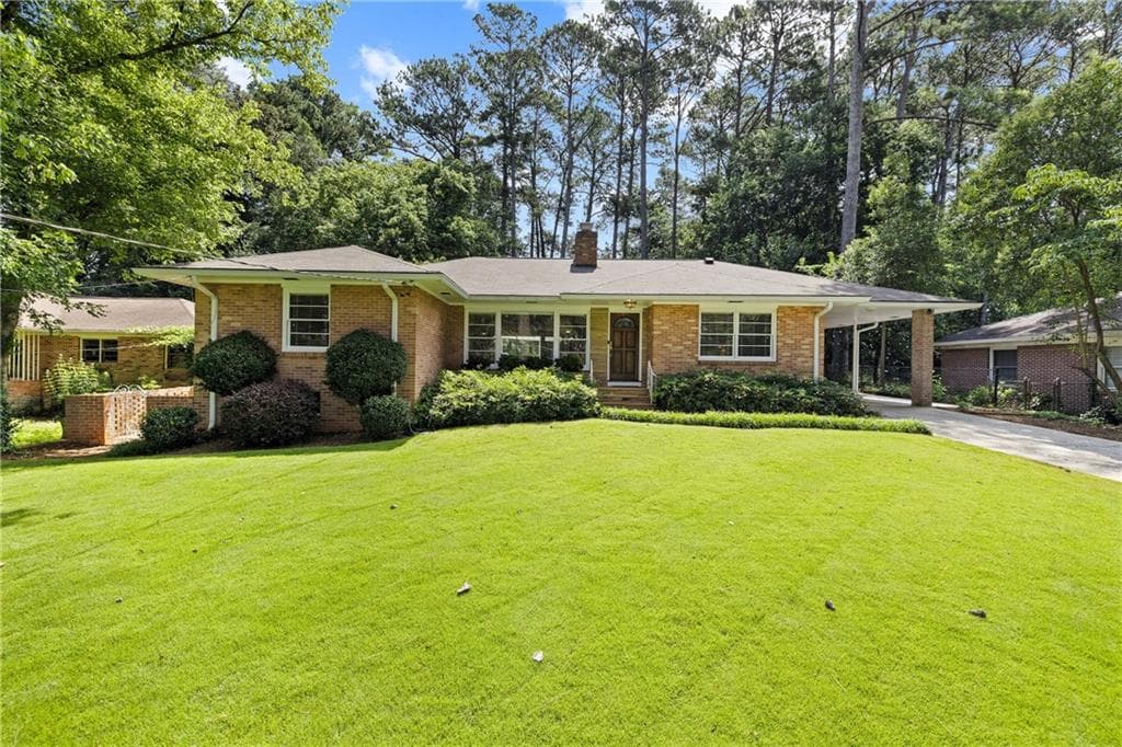 3 bedroom, 2 bathroom, 2,047 sq ft single family residence sold at 577 Willivee Drive, Decatur, GA 30033