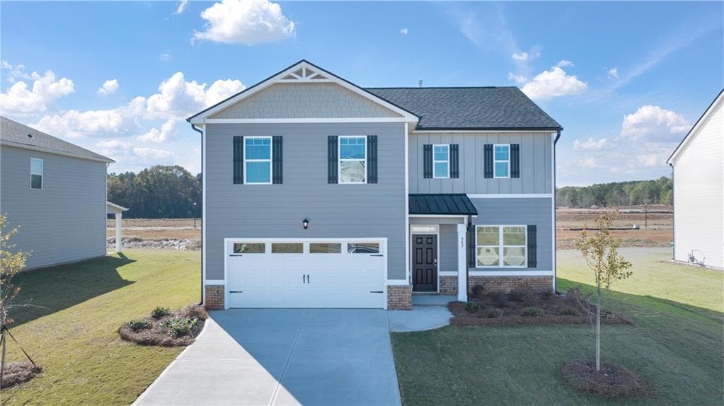 4 bedroom, 3 bathroom, 2,338 sq ft single family residence sold at 485 Great Salt Lane, Hoschton, GA 30548