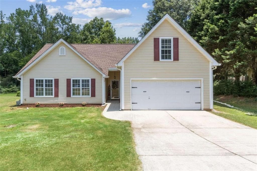 4 bedroom, 2 bathroom, 1,630 sq ft single family residence sold at 312 Joshua Way, Hoschton, GA 30548