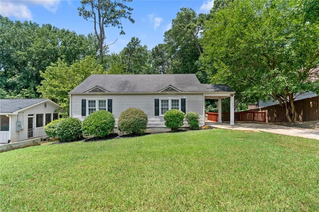 3 bedroom, 2 bathroom, 1,064 sq ft single family residence sold at 1597 Terry Mill Road, Atlanta, GA 30316