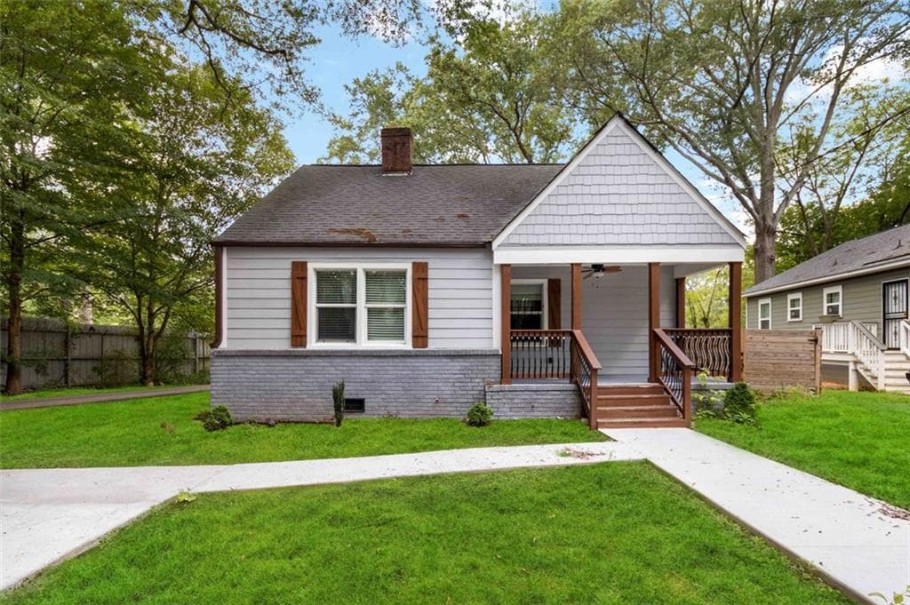 3 bedroom, 2 bathroom, 1,267 sq ft single family residence sold at 1485 Ryan Street, Atlanta, GA 30310